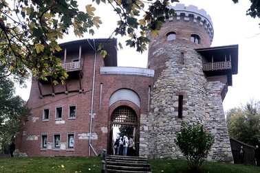 Castelul Vlad Țepeș în anul 2019