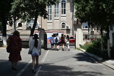 Anul acesta, un copil putea fi admis la gimnaziu la C.N.I. Tudor Vianu înainte să termine anul școlar și să dea evaluarea națională. Foto: Agerpres
