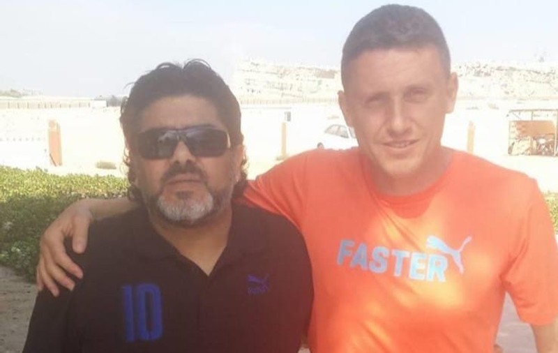 Fotbalistul român care s-a pozat cu Maradona în Dubai: Daniel Chiriță este sincer: „A durat două secunde”