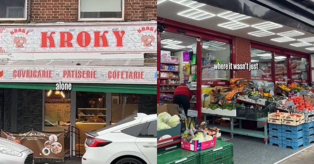 Magazinele românești din Londra, din suburbia Burnt Oak