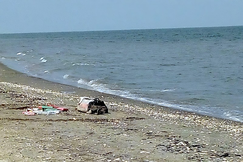 Pachet cu droguri pe plaja de la Sfântu Gheorghe, 22 martie