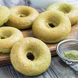 gogosi cu matcha