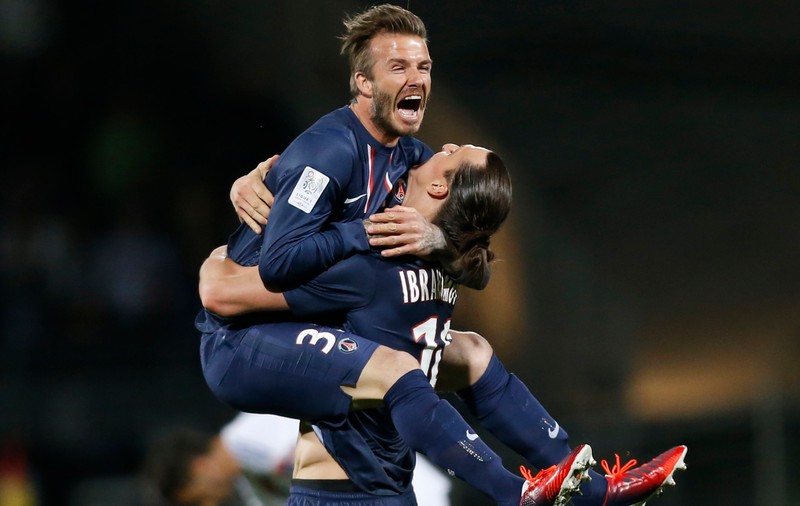 FABULOS!!! Băieţii lui David Beckham au râs de Ibrahimovici şi de Thiago Silva