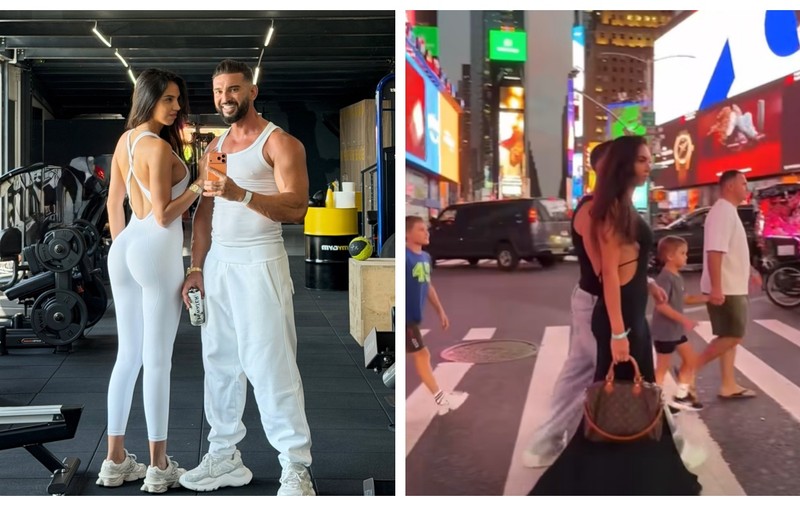 Cum au apărut Dorian Popa și soția lui pe străzile din New York. S-au făcut nevăzuți în mulțime