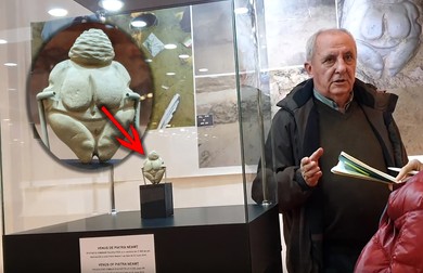 Marin Cârciumaru și a treia statuie Venus