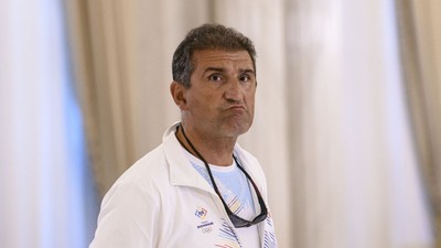 BUCURESTI - PALATUL COTROCENI - CEREMONIE - ECHIPA OLIMPICA A RO