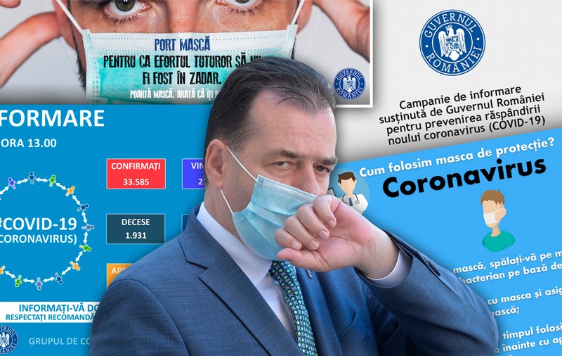 Televiziunile poartă mască pentru a-și proteja profiturile. Numărul de cazuri crește, campania publicitară a Guvernului toacă și mai mulți bani!