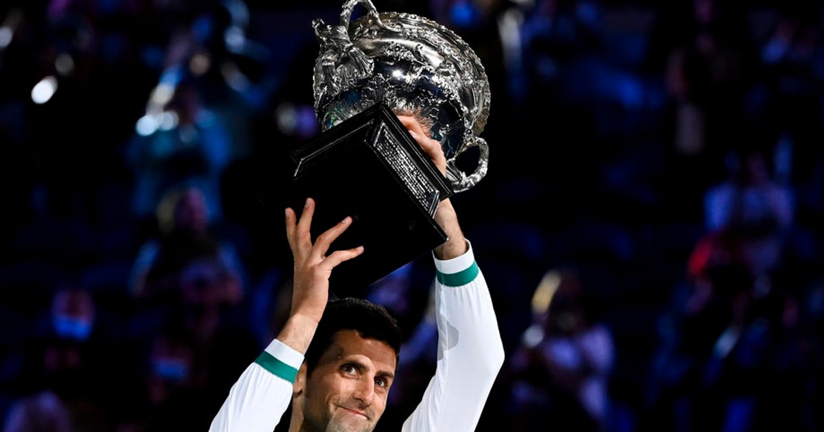 Novak Djokovic a câștigat Australian Open 2021. Sportivul sârb are în palmares 18 titluri de Mare Șlem