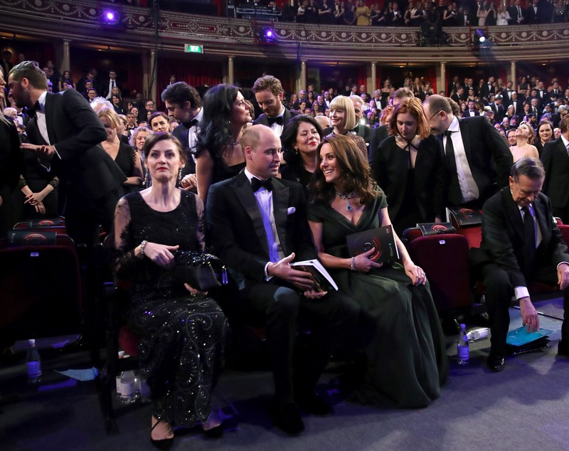 Ținutele actorilor la Premiile BAFTA 2018. Gala a fost dominată de mișcarea ”Time’s Up”