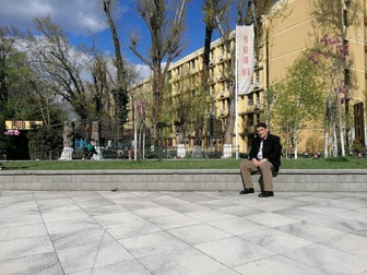 Fawad Shamim, în campusul din Regie