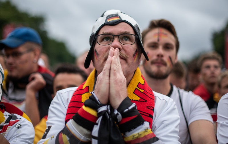 Cum au trăit fanii germani meciul dramatic cu Suedia / GALERIE FOTO