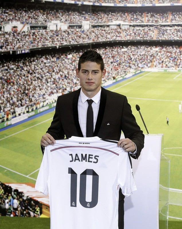 FOTO&VIDEO / James Rodriguez a fost prezentat de Real Madrid