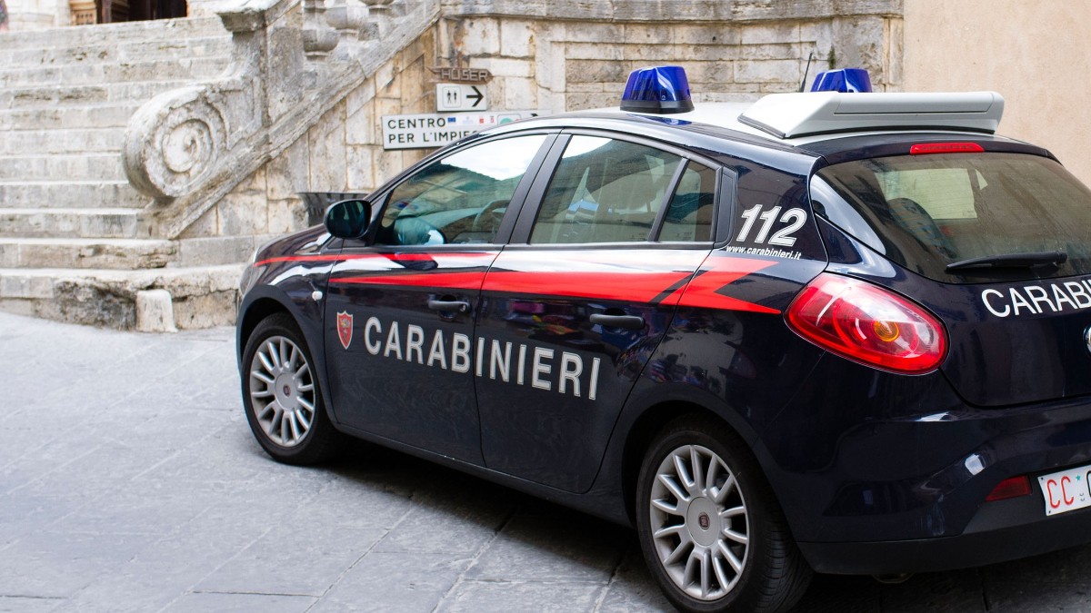 Mașină de poliție Italia.