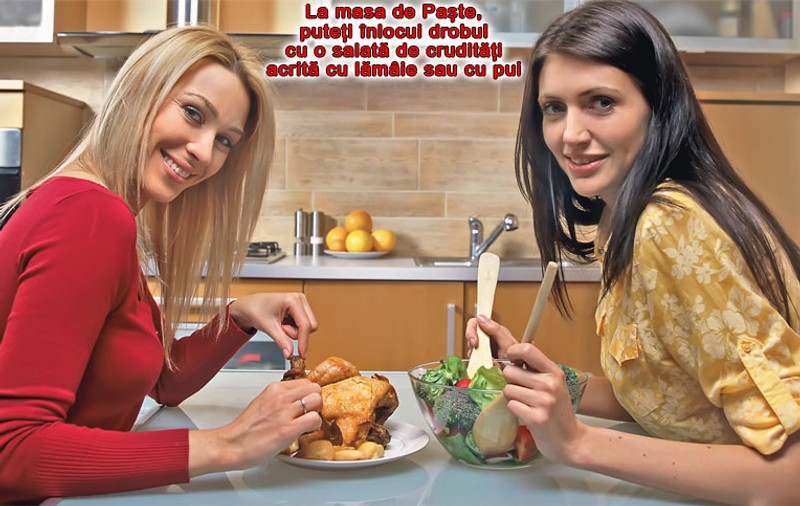 Mănâncă pui în loc de miel