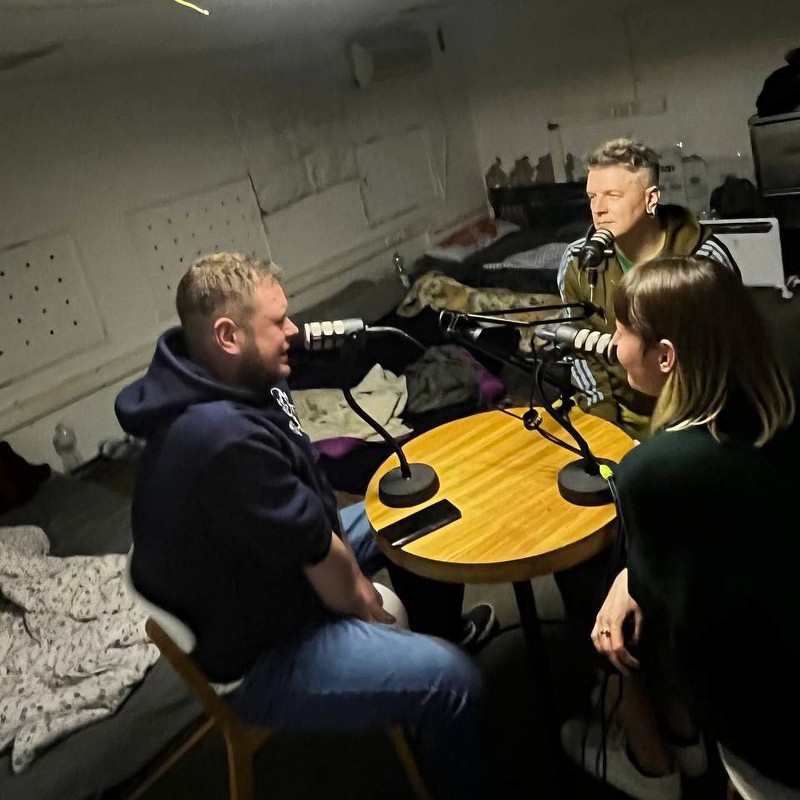 Înregistrări de podcast, din subsol