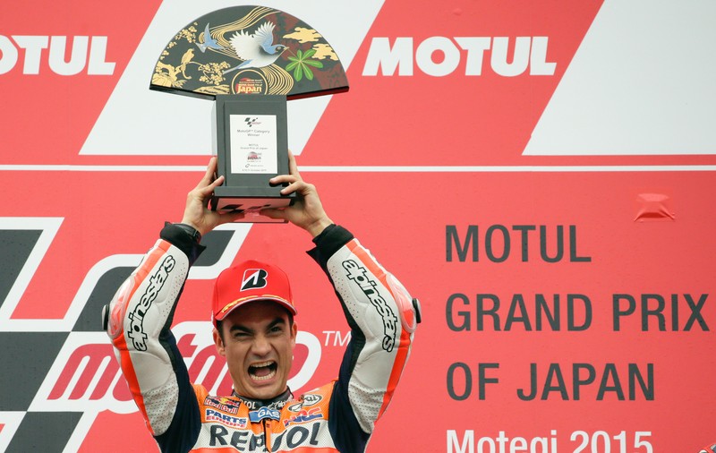 Dani Pedrosa a câștigat MP al Japoniei la Moto GP, Rossi, lider consolidat
