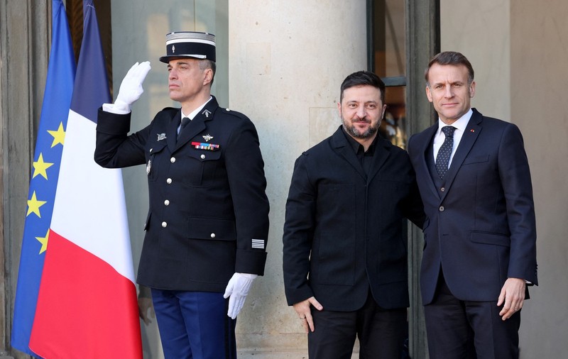 Emmanuel Macron și Volodimir Zelenski iau prânzul cu Steve Witkoff și ginerele lui Donald Trump înainte de summitul Coaliției de Voință