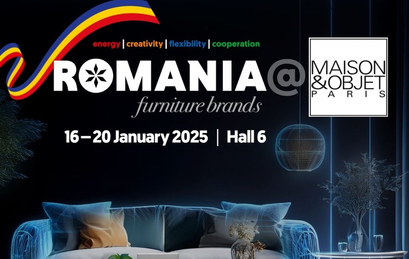 România dezvăluie cele mai noi colecții de mobilier și decorațiuni la Maison&amp;Objet Paris 2025