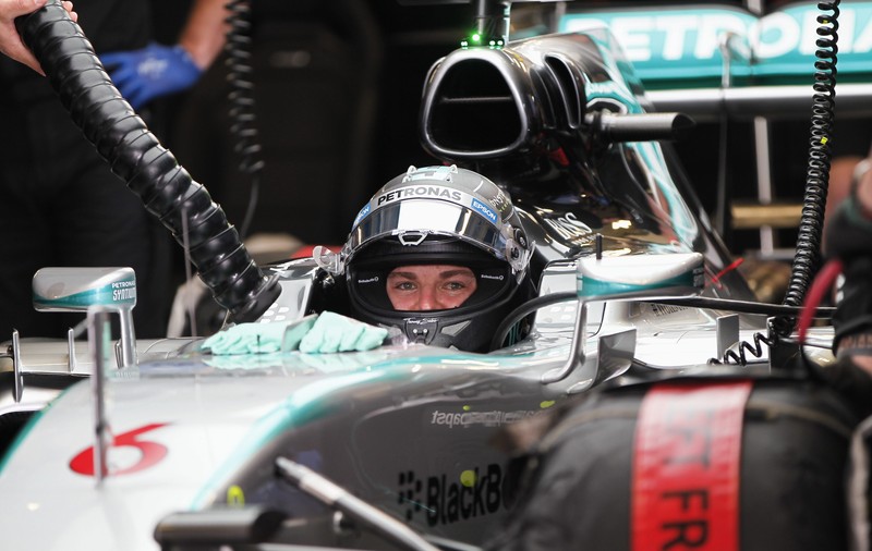 Nico Rosberg va fi în pole position în Belgia. Hamilton pleacă ultimul, după o penalizare de 55 de poziții pe grilă