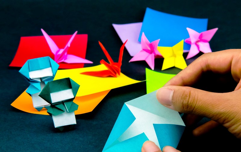 Origami, arta japoneză prin care hârtia prinde viață