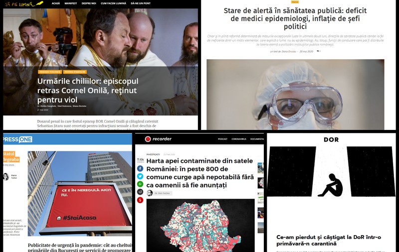 Coronavirus. Ce scrie presa alternativă din România: cât au cheltuit primăriile din București pe servicii de promovare în ultimele luni și harta apei contaminate din satele României