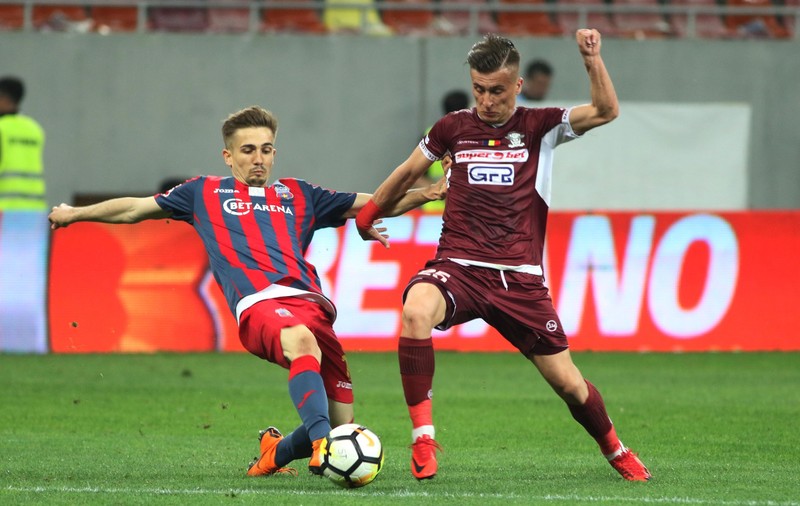 Finala Cupei României 2018, faza pe București: Academia Rapid - CSA Steaua 3-1. Niculae a venit cu metroul la meci
