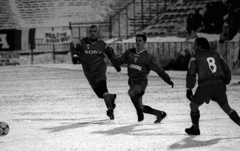 Steaua are în istorie câteva rezultate memorabile obținute pe terenuri înghețate / VIDEO