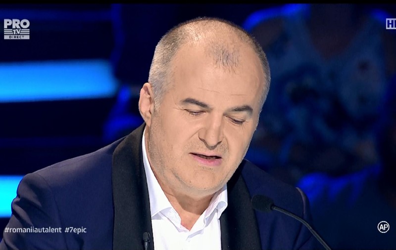 Florin Călinescu a făcut dezvăluiri la finala Românii au talent. Cine l-a ales subiect la teza la română