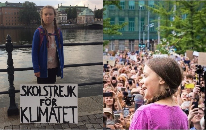 Fenomenul Greta Thunberg. De la activista solitară, la manifestații cu milioane de participanți