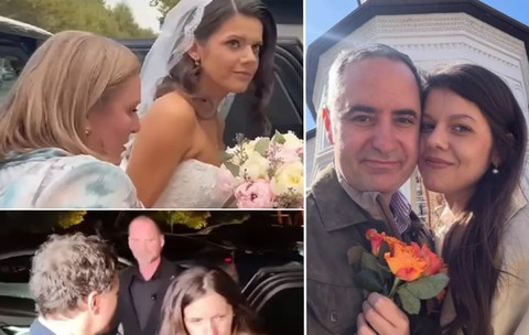Mirabela Grădinaru a întors toate privirile la nunta ministrului Alexandru Nazare! Cum a apărut îmbrăcată partenera președintelui Nicușor Dan / FOTO