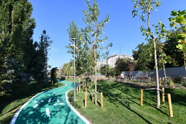 Parcul Liniei. Sursa foto: Facebook / Poliția Locală sector 6