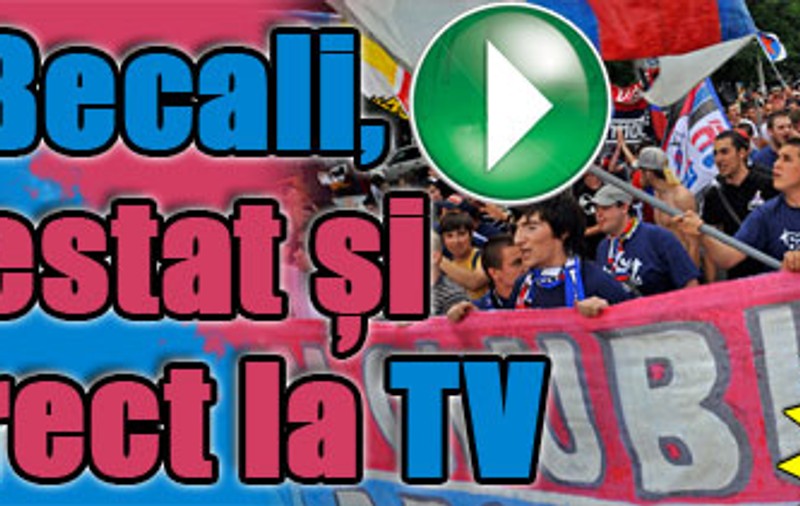 Gigi Becali, contestat chiar şi în direct la TV / Video