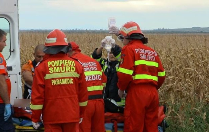 UPDATE / Trafic reluat pe DN5, în Jilava, după accidentul auto soldat cu doi răniți