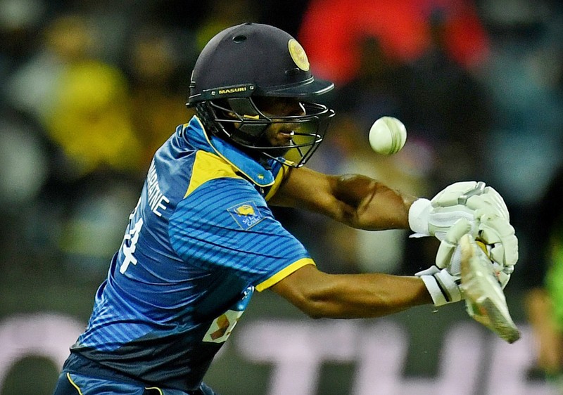 epa05803537 Adela Gunaratne of Sri Lanka bats during the T20 International Australia and Sri Lanka Day 2 men's cricket match at the Kardinia Park in Geelong, Australia, 19 February 2017. EPA/TRACEY NEARMY AUSTRALIA AND NEW ZEALAND OUT; EDITORIAL USE ONLY, IMAGES TO BE USED FOR NEWS REPORTING PURPOSES ONLY, NO COMMERCIAL USE WHATSOEVER, NO USE IN BOOKS WITHOUT PRIOR WRITTEN CONSENT FROM AAP
