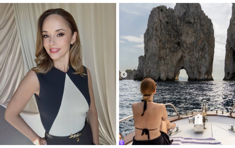 Imagini cu Andreea Marin în costum de baie pe o barcă. Apariție spectaculoasă în Italia. „Capri, locul de pe pământ de suflet pentru mine”