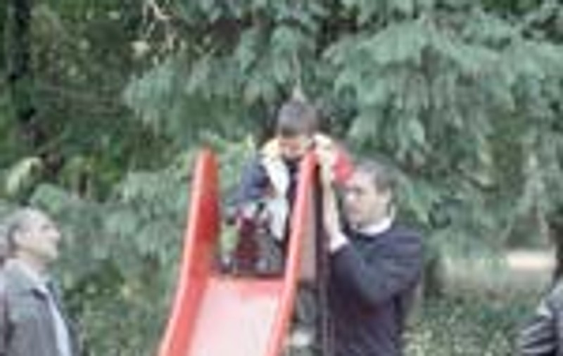 Lobont, in cantonament cu copilul