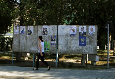 Străzile din Făurei sunt aproape pustii