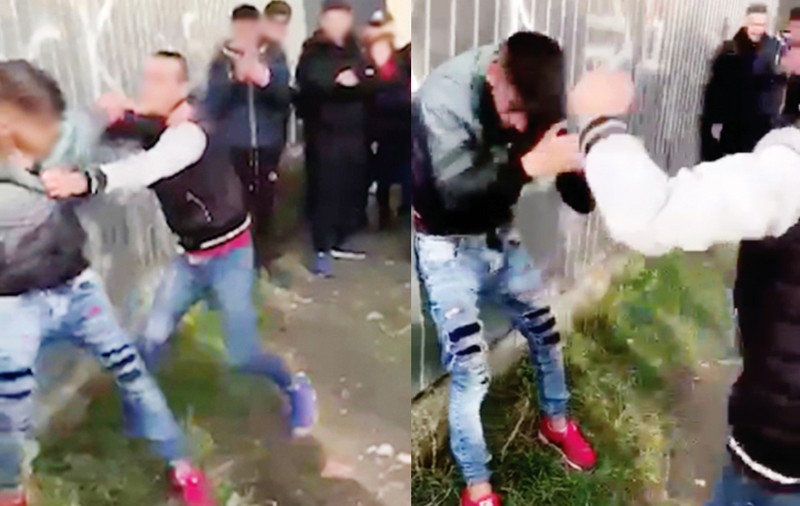 Bătaie de o violență extremă între doi elevi de liceu din Focșani, filmată de colegi. Poliția face anchetă| VIDEO