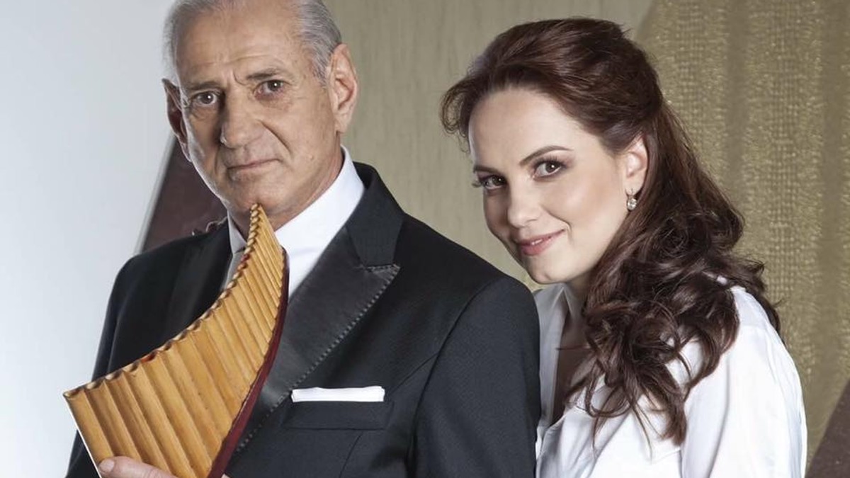 Gheorghe Zamfir și Nicoleta Beca