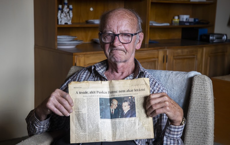 Povestea lui Jenő Kovács, românul care l-a îngrijit pe legendarul fotbalist maghiar Ferenc Puskás în ultimii ani ai vieții acestuia: „Dar special al sorții”