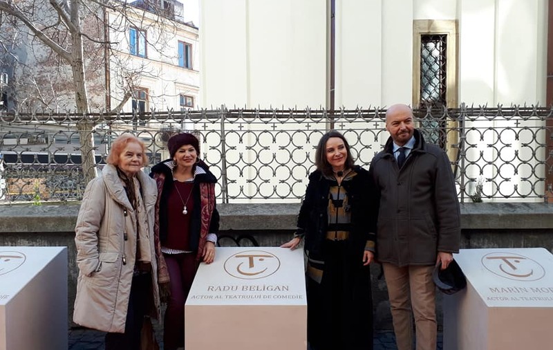 ”Aleea Comediei” în Capitală. Dem Rădulescu, Gheorghe Dinică, Marin Moraru, Radu Beligan, Amza Pellea și Iurie Darie, primii actori omagiați