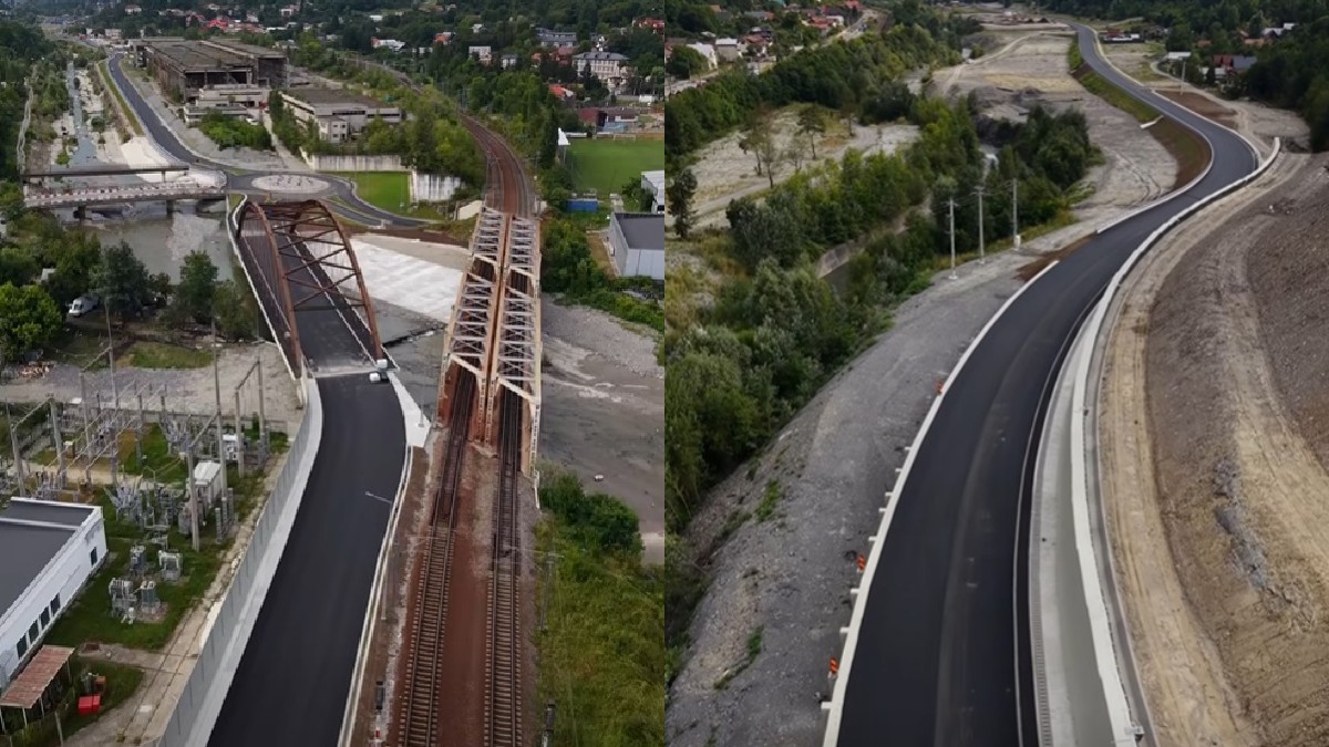 Asfaltarea pe noua Centură Comarnic a fost complet finalizată