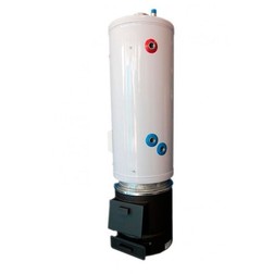 Boiler pe lemne Electric cu o Serpentina Izolat Eltim 90 litri