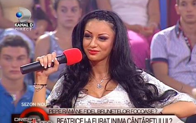 Beatrice Tican: "Eu şi Pepe nu ne-am sărutat. Suntem doar amici"