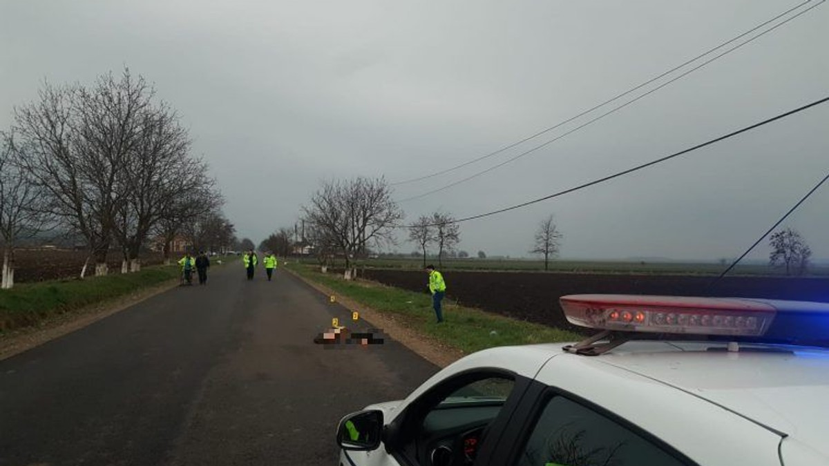 Bărbat mort pe un drum din Botoșani