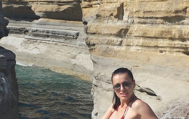 Livia Taloi, Ema din "Trăsniţii", şi-a petrecut concediul în Corfu. Vezi cum a reuşit să scape de "FOBIA" ei! FOTO