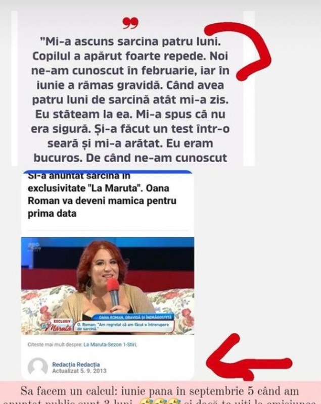 Reacția Oanei Roman, după ce Marius Elisei a acuzat-o că i-a ascuns sarcina 4 luni: „Minciuna are picioare scurte”. Ce dovezi a făcut publice