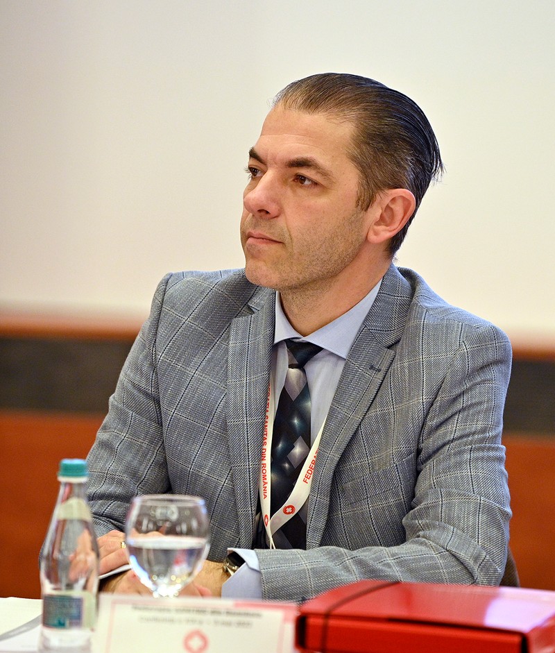 Răzvan Gae, actualul vicepreședinte al Sanitas. Sursa foto: Agerpres