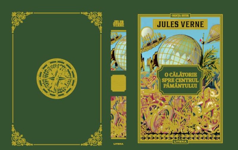„O călătorie spre centrul pământului”, din colecția Jules Verne, te atrage într-o nouă aventură