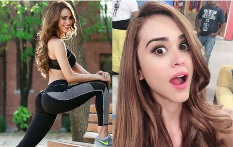 Ipostază incendiară cu "cea mai sexy fată de la Meteo". Are sau nu lenjerie intimă?